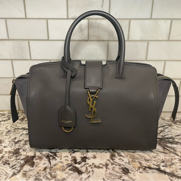 YSL Saint Laurent Downtown Cabas Satchel - Picture 1 of 16
